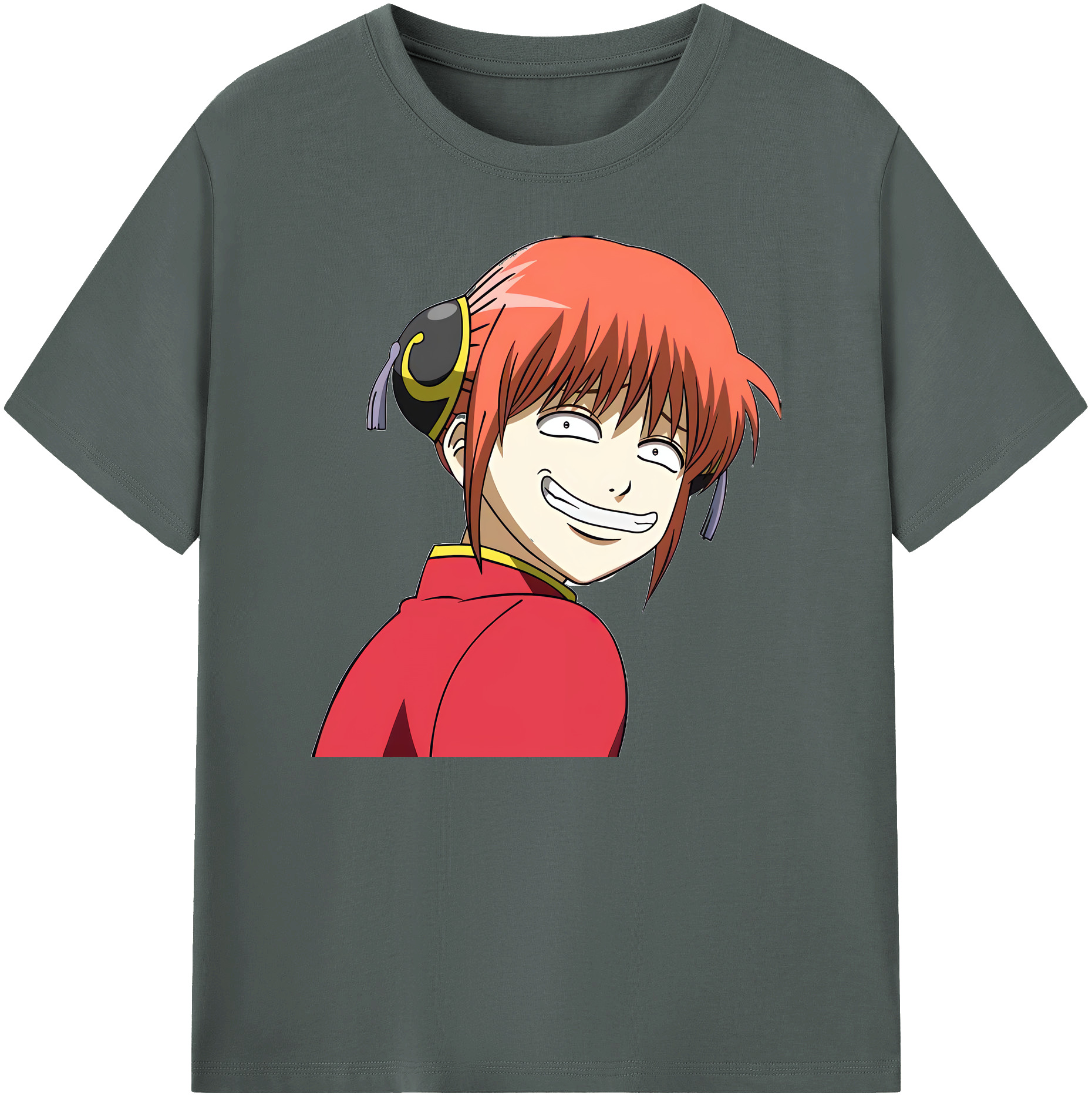 （画像用） ぎんたま 坂田銀時（さかたぎんとき） 神楽 志村新八（しむら しんぱち） GINTAMA Sakata Gintoki Kagura Shimura Shinpachi 綿100％ メンズ半袖Tシャツ｜肌触りやわらか＆通気性